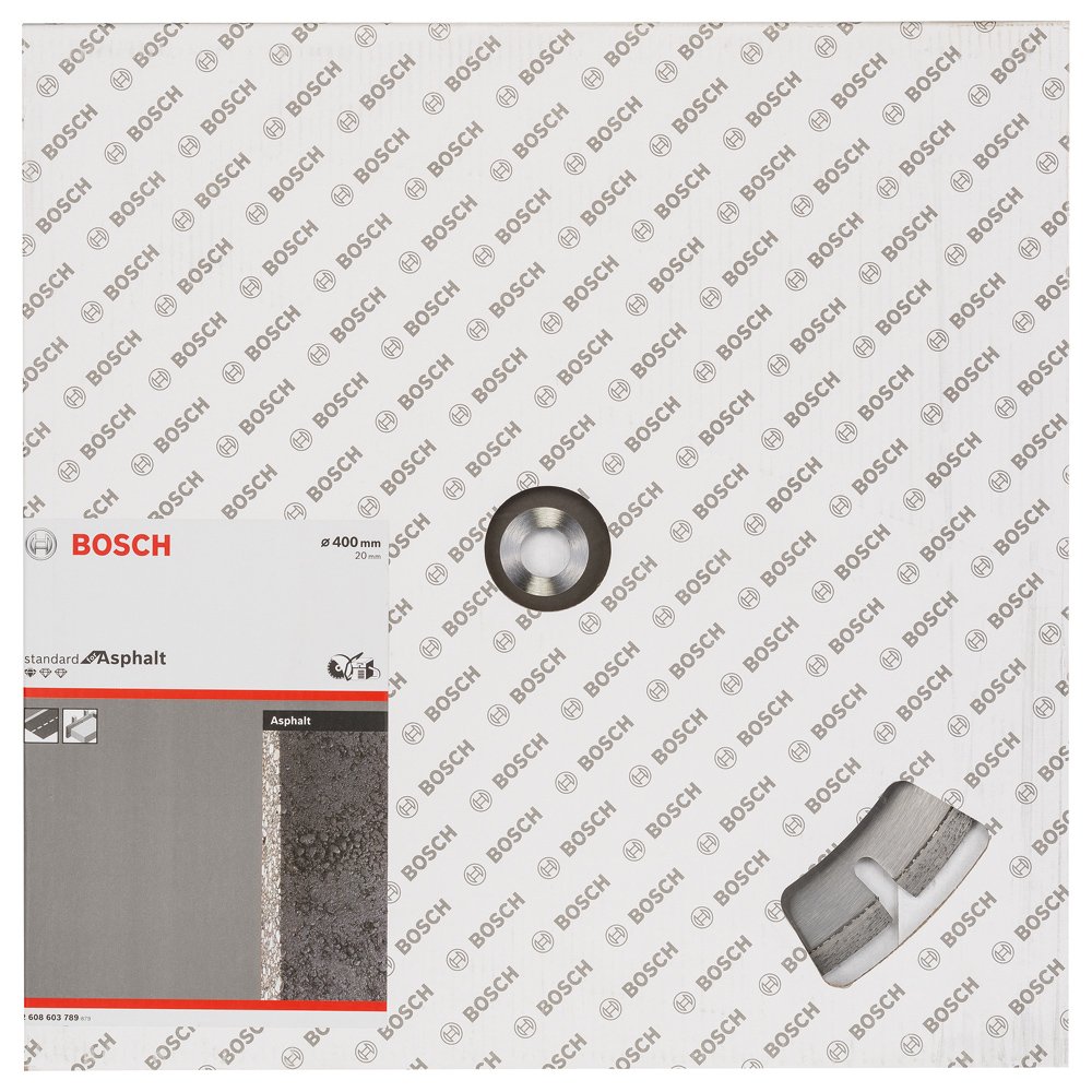 Bosch 2608603789 Standard Diamond Cutting Disc for Asphalt, 400mm