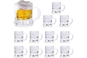 YAXINRUI Mini Plastic Beer Mugs