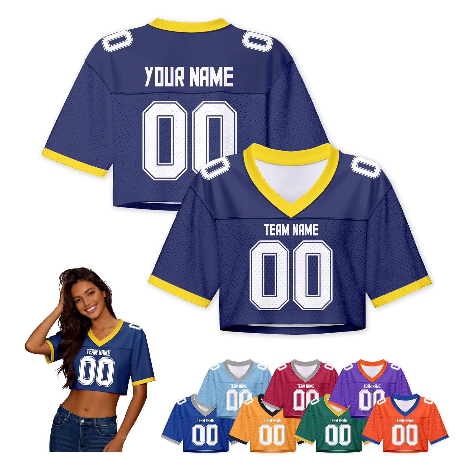 Custom College Women Football Jersey