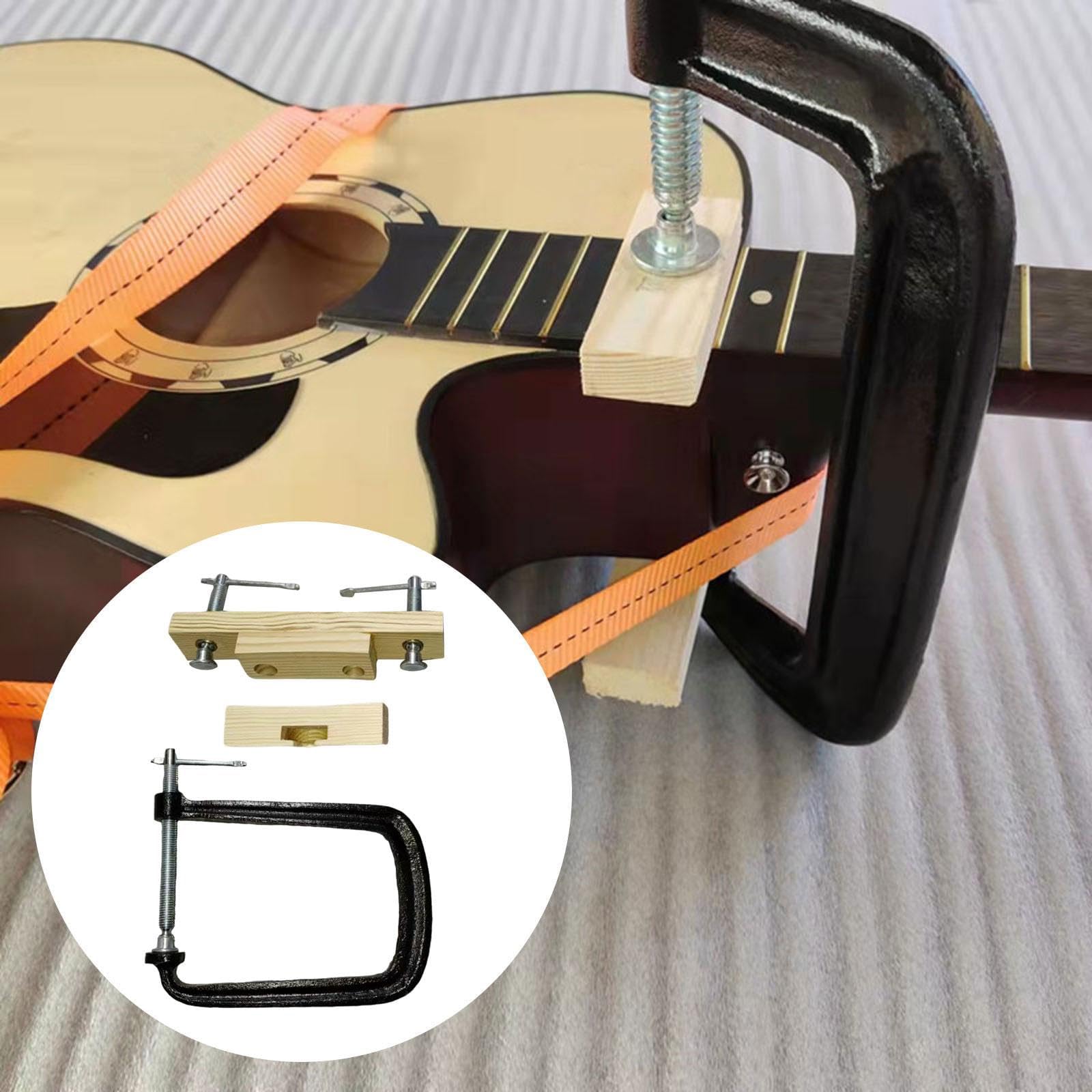 Buenas abrazaderas de puente de guitarra acústica de repuesto para mejorar el sonido