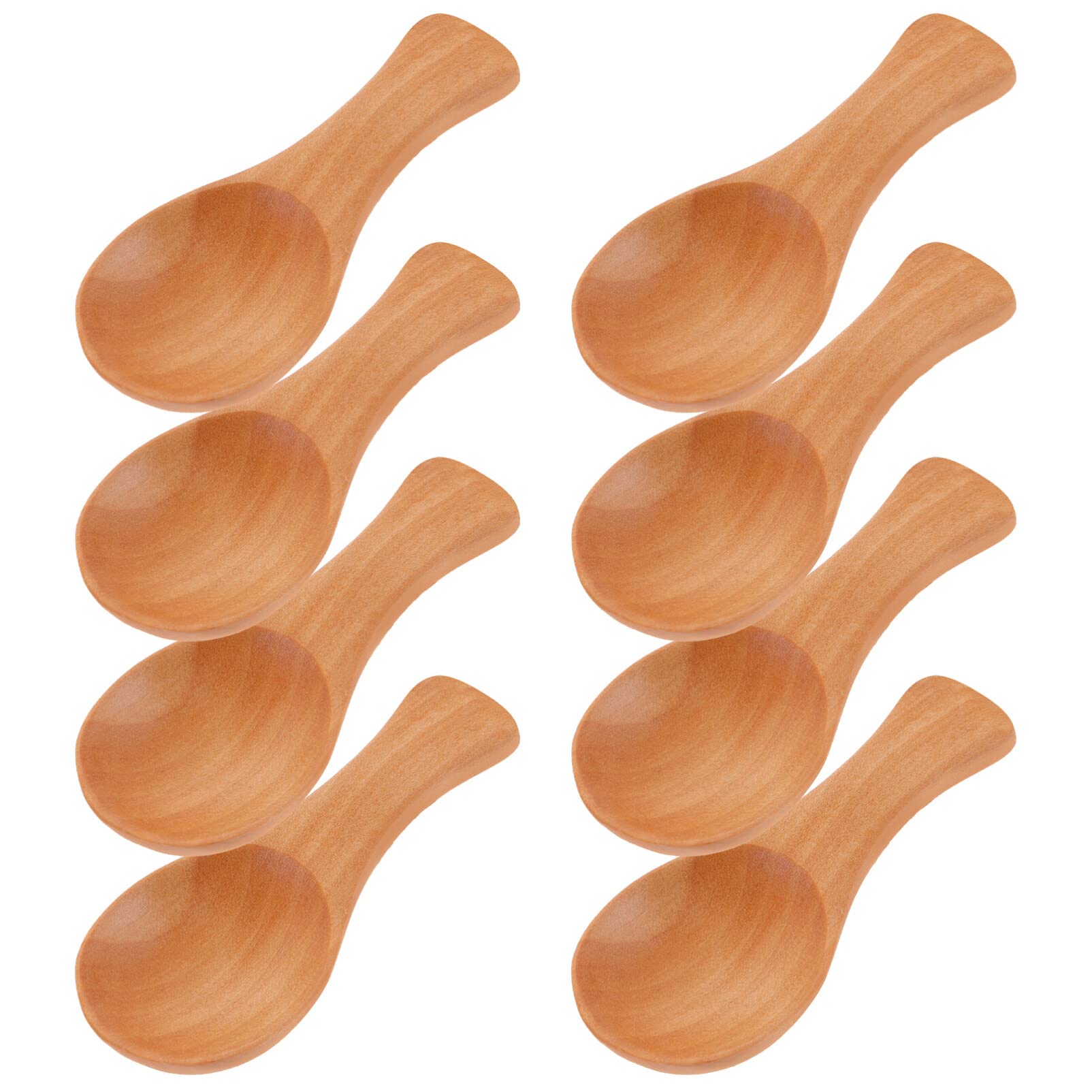 3 Cuillères En Bois Pour Miel, Thé, Café – 17 Cm – Naturelles, Légères Et Durables – Idéales Cuisine Ou Cadeau