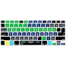 MMDW Shortcut Hot Key Keyboard Cover for MacBook Pro 13" 15" 17" without Retina Display Silicone Skin for iMac MacBook Air 13" US and European Version