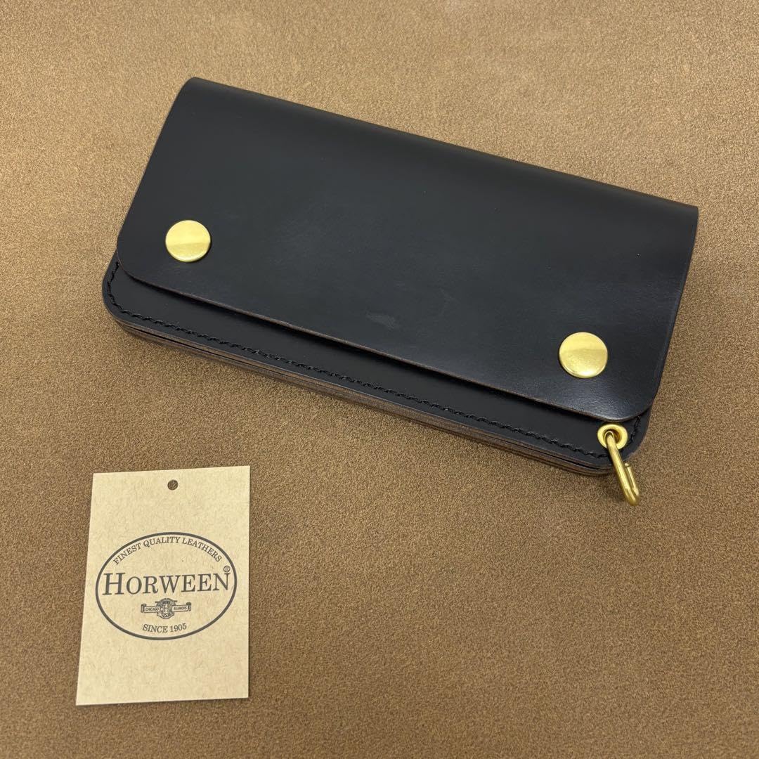 Amazon.co.jp: クロムエクセル トラッカーウォレット 黒 茶心 3