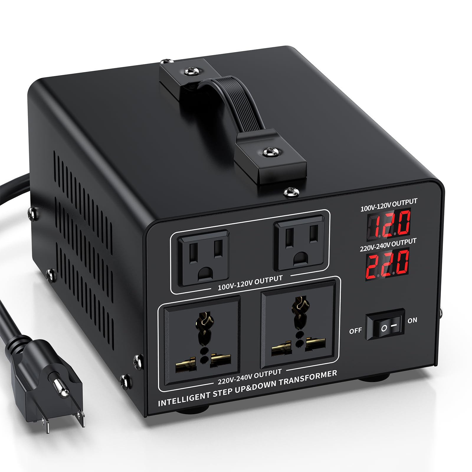 Amazon.com: 1500W Voltage Converter Transformer Step Up 110V/120V