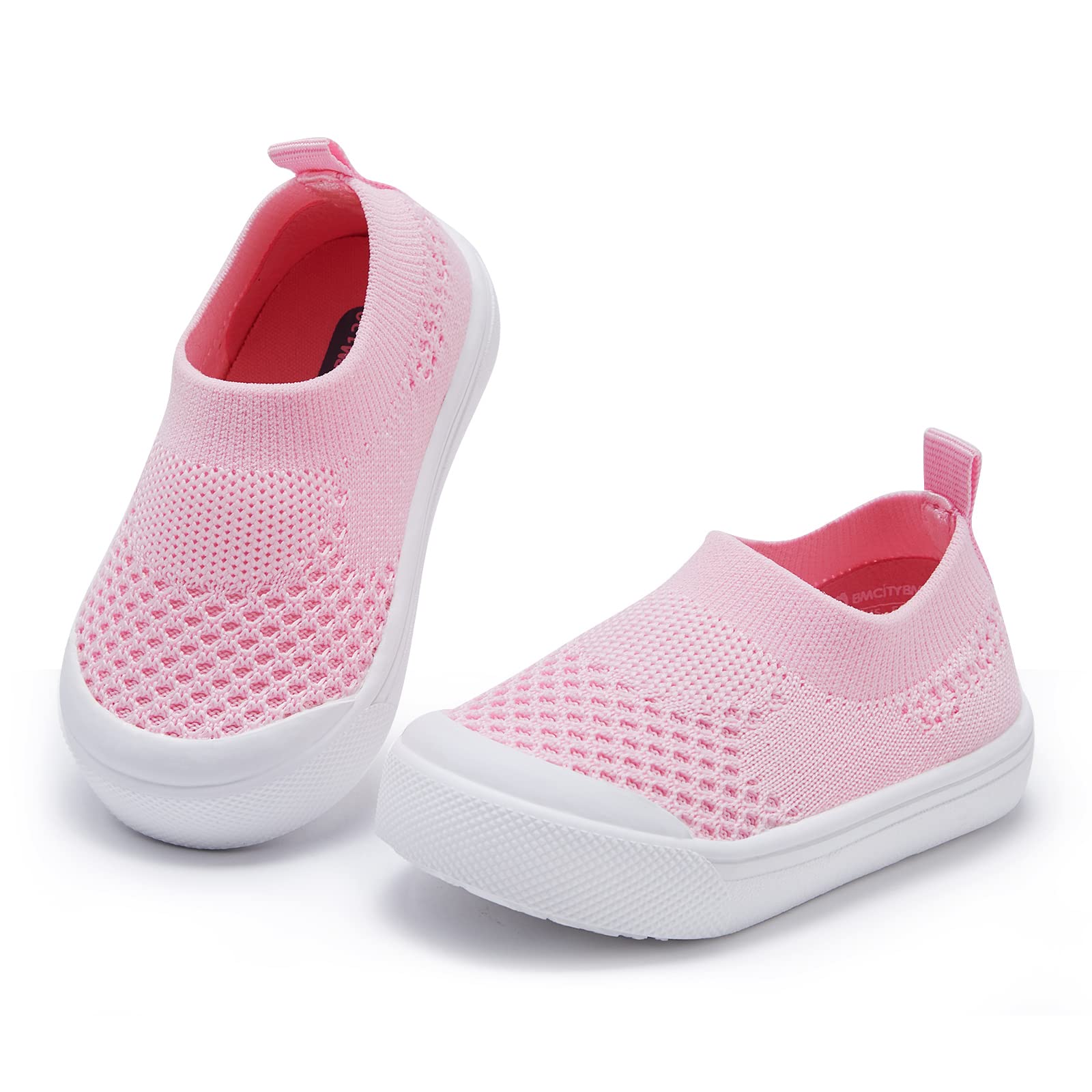 BMCiTYBMBaby Sneakers Girls Boys Lightweight Breathable Mesh First Walkers Shoes 6-24 Months