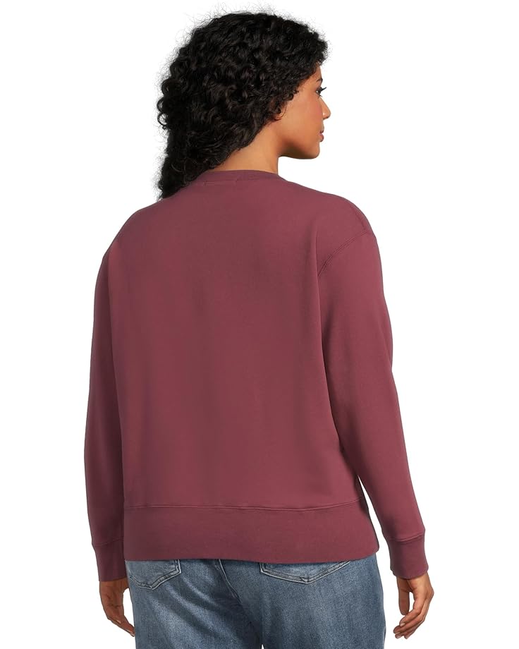 Mod-o-doc Long Sleeve Deep-v Neck Sweatshirt - #3 of 5