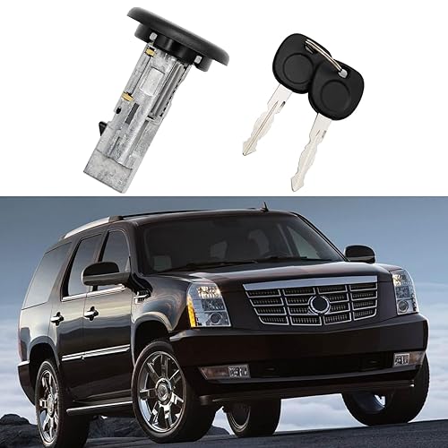 Miniatura 7 de EATAKWARD Interruptor de cilindro de bloqueo de encendido con llaves, repuesto para Chevy, Cadillac, Buick, GMC, Hummer, Pontiac y Bravada