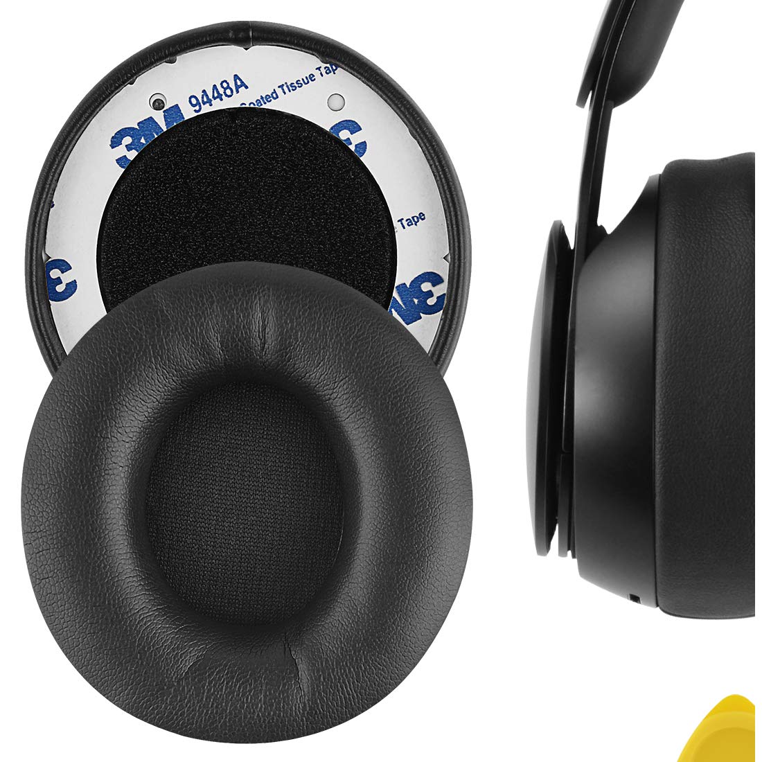 Geekria Replacement Ear Pads Compatible with Beats Solo Pro (A1881) Headphones Ear Cushions (Not Compatible with Other Headphone Models), Repair Parts