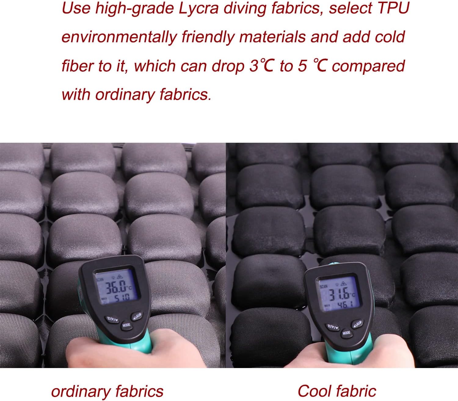 High Comfortable Airbag Office Chair Cushion Pain Relief Air Seat Cushions with Non-Slip Cover (Black) : Office Products