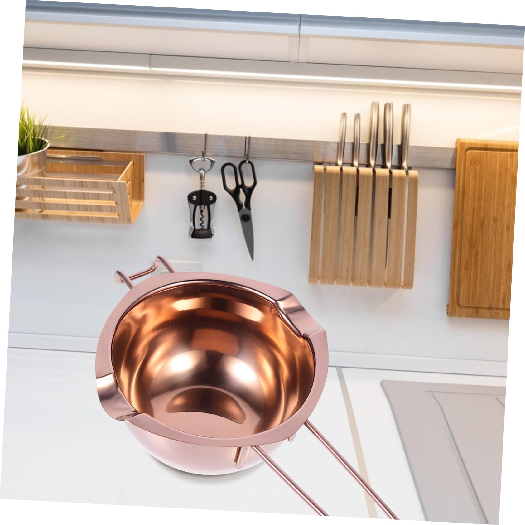 NAMOARLY Stainless Steel Melting Bowl Double Boiler Pot for Butter Cheese Candy Melts Kitchenware