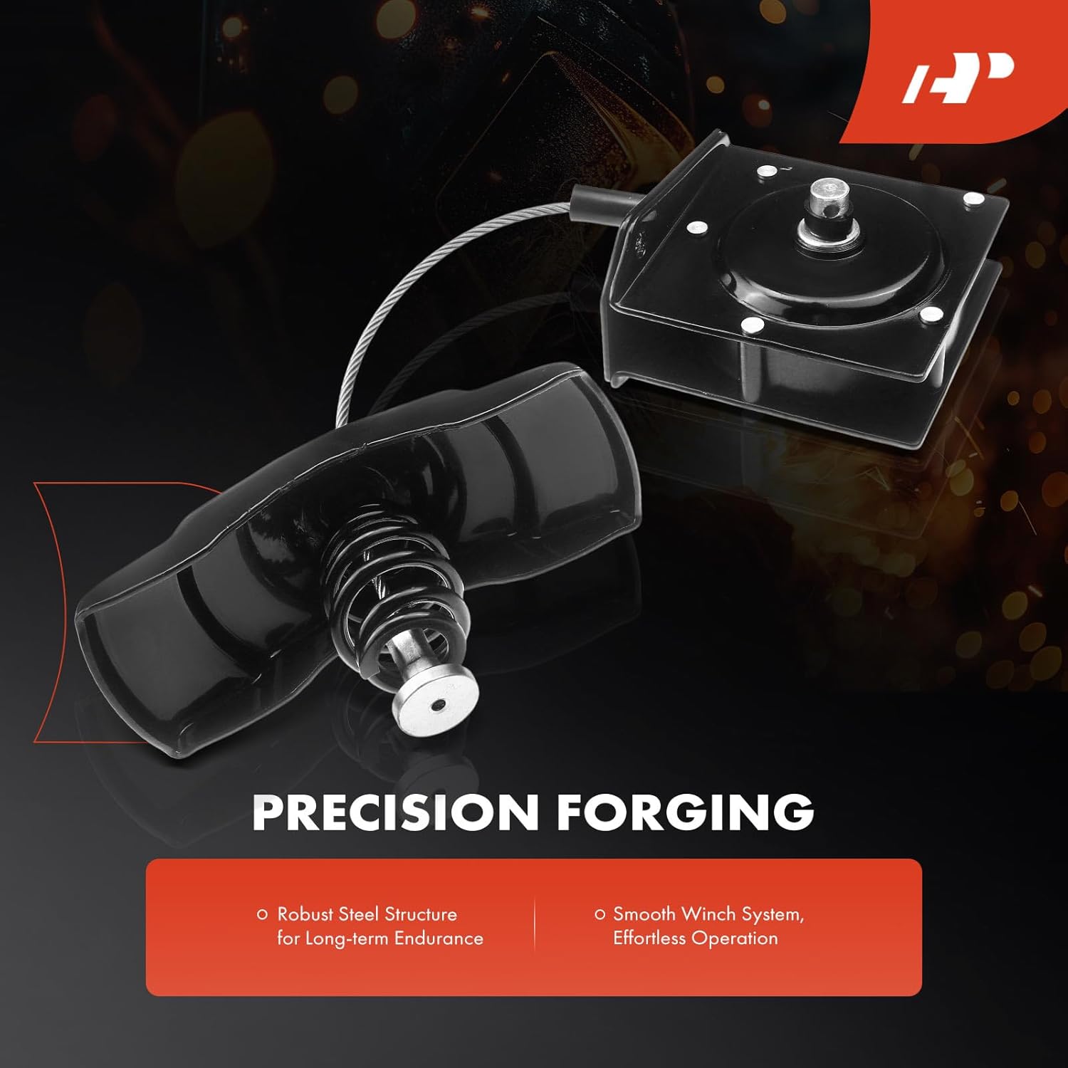 A-Premium Spare Tire Hoist Assembly Tire Winch Carrier Holder Compatible with Dodge Ram 1500 2002-2005 Ram 2500 Ram 3500 2003-2012 Truck