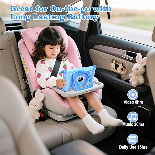 Miniatura 6 de Trayoo Tableta para Niños, Tableta de 7 Pulgadas para Niños Pequeños con ROM de 32GB, Funda a Prueba de Golpes, Aplicaciones Educativas