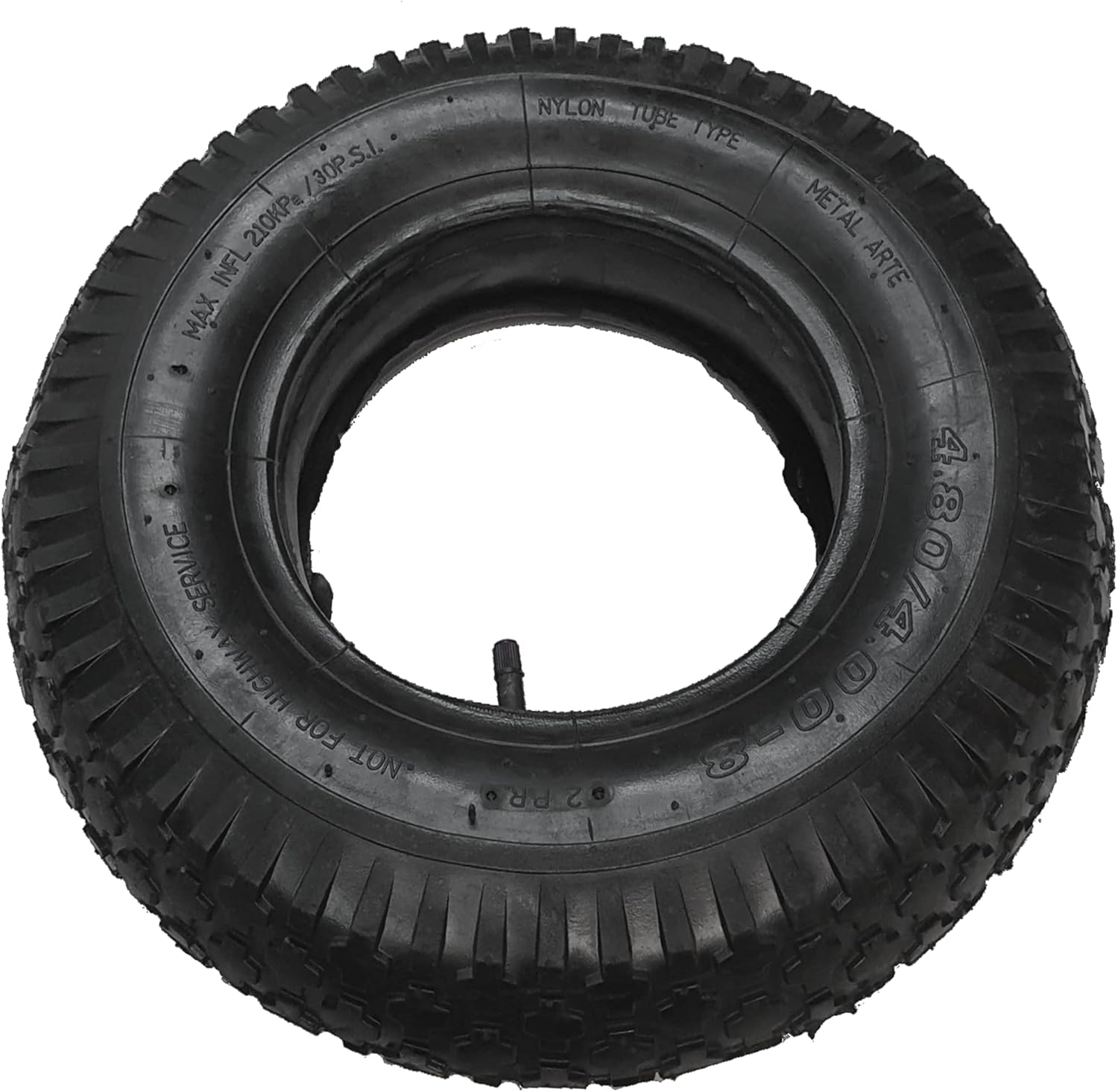 Universal 4.00/4.808 Tyre and Innertube for Replacement 16 Inch Wheelbarrow Tyre and Inner Tube