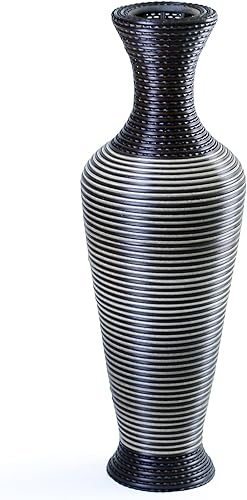 Jarrón alto para piso, 27.6 pulgadas, 27.6 in, jarrón grande de piso de 2.29 pies para Home Deocr, 70PV32 disponible en Yaxa El Salvador
