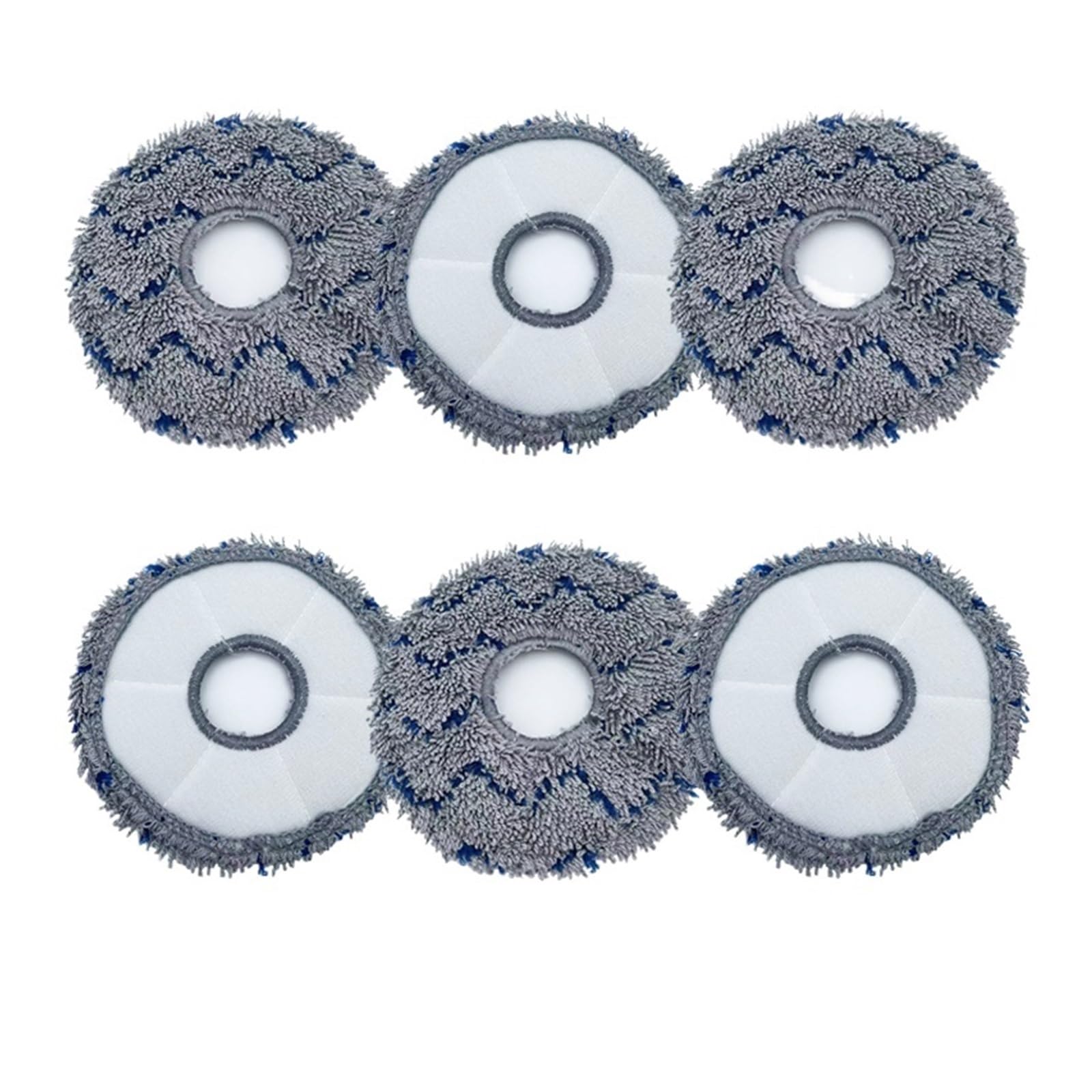 Mop Pads Accessoires, Compatibel for Ecovacs Deebot T10/T10 Plus Robot Stofzuiger Herbruikbare Mop Doek Mop Rags Vervanging (Color : 12pcs Mop Pads Accessoires, Compatibel for Ecovacs Deebot T10/T10 Plus Robot Stofzuiger Herbruikbare Mop Doek Mop Rags Vervanging (Color : 12pcs