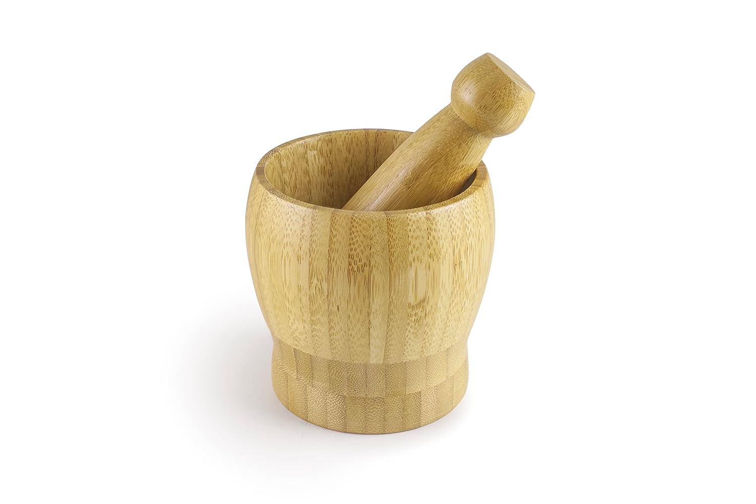 IBILI - Bamboo Mortar 14 x 11 cm