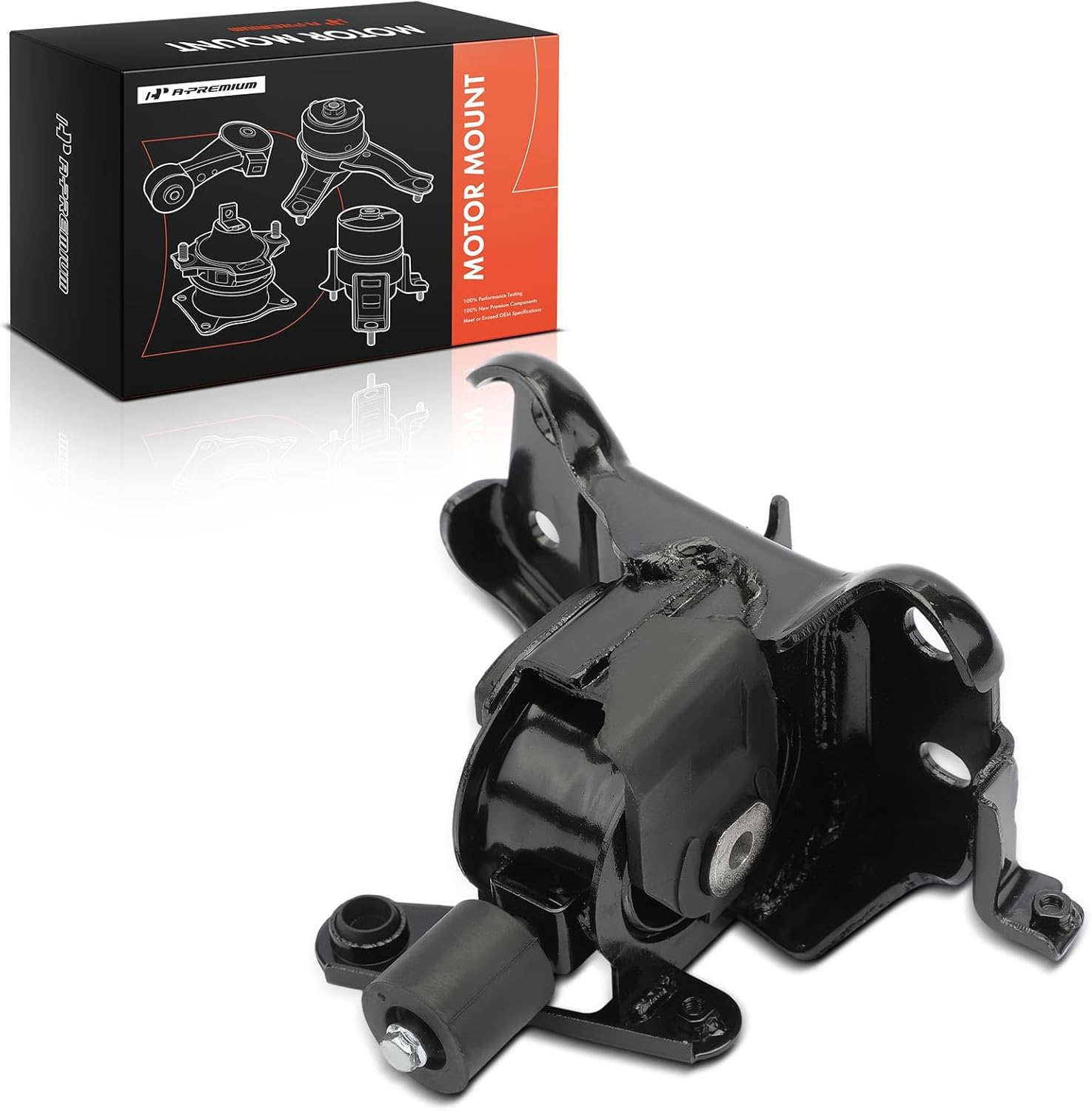 A-Premium Left Transmission Mount Set Compatible with Lexus NX200t 2015-2017, NX300 2018-2021