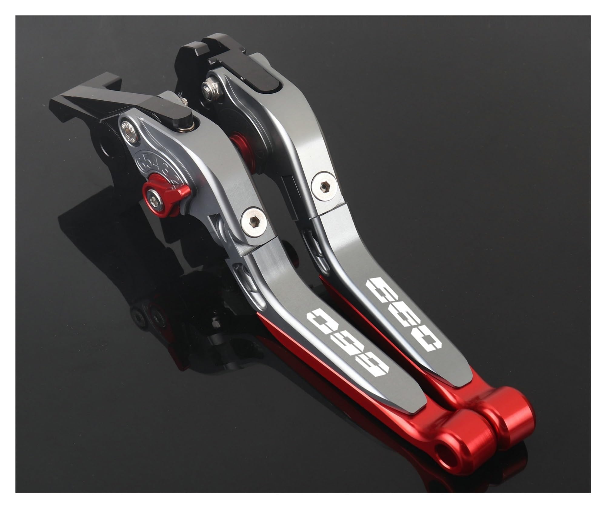 Dagmara Red A Brake Lever For Trident660 2021-2023 Motorcycle Foldable Extending Brakes Clutch Levers For Trident 660