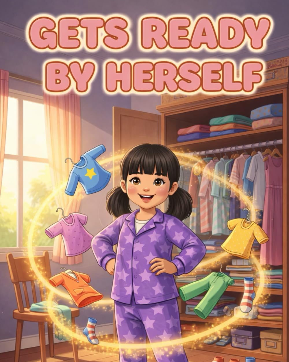 Gets Ready by Herself: A Morning Routine Adventure That Builds Independence, Focus, and Confidence for Preschool Kids (Morning Mission)