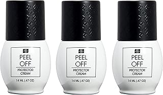 ONE SHOT LACCOVER - Liquid Latex for Nail, Fast Drying Peel Off latex tape Cuticle Guard Skin Barrier Protector 3 Pack, 14 mL each one