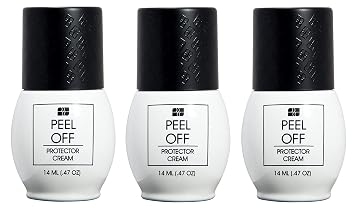 ONE SHOT - Liquid Latex for Nail, Fast Drying Peel Off latex tape Cuticle Guard Skin Barrier Protector 3 Pack, 14 mL each one