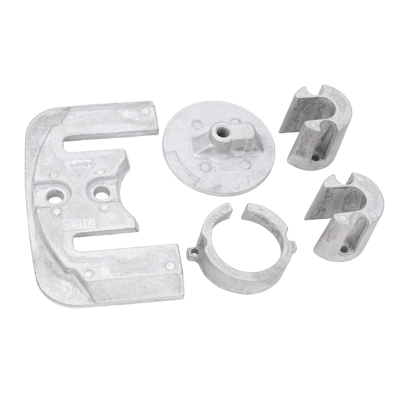 Kit di Anodo in Alluminio 22 Pezzi per Bravo Drive (1988 e Nuovi) Protezione Corrosione Superiore