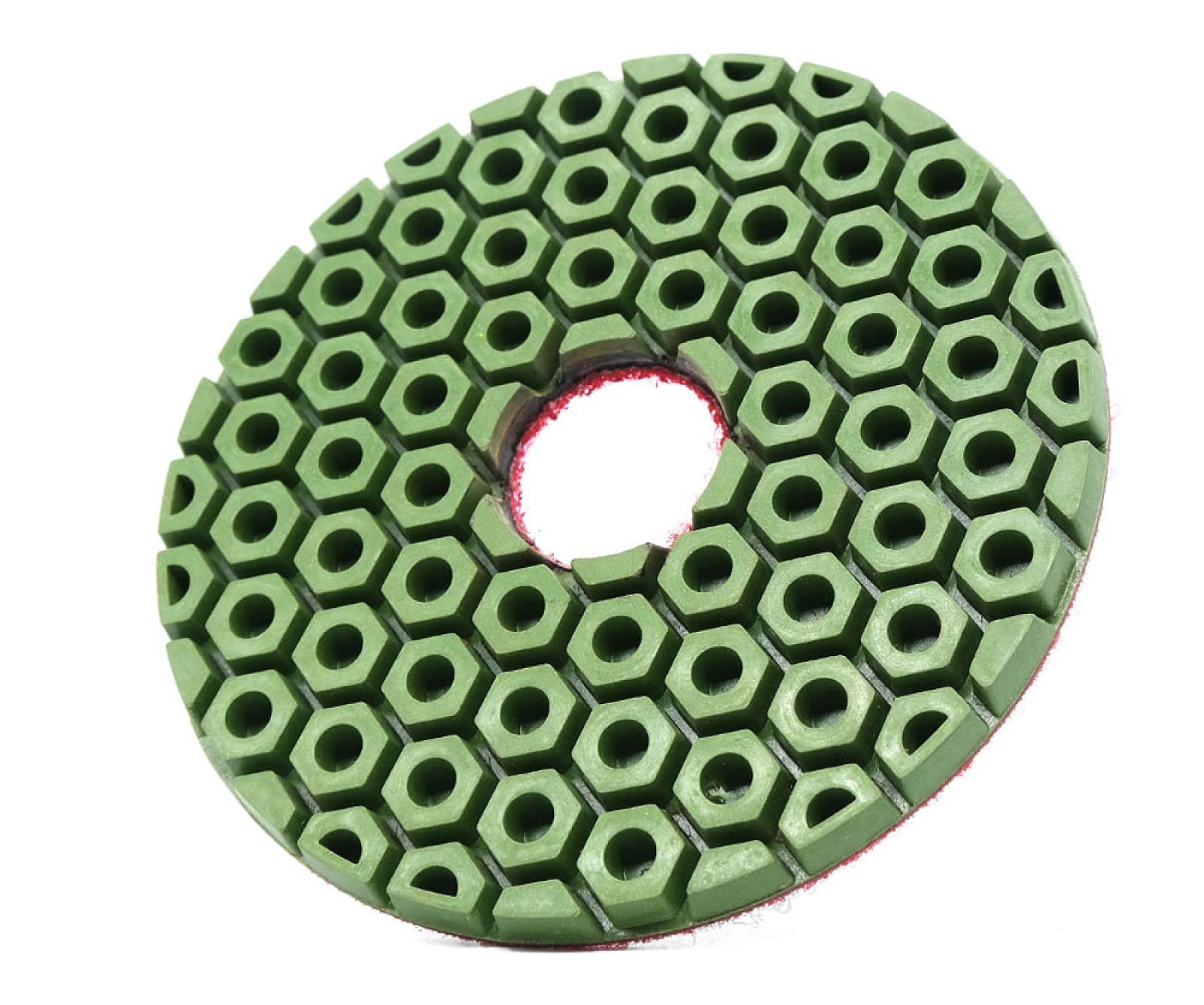 10 Pièces 4 Pouces Diamant Roue De Polissage À Sec Pour Granit Marbre Résine Flexible Disque De Meulage Tampon De Ponçage 100mm Outil Abrasif,Grit400