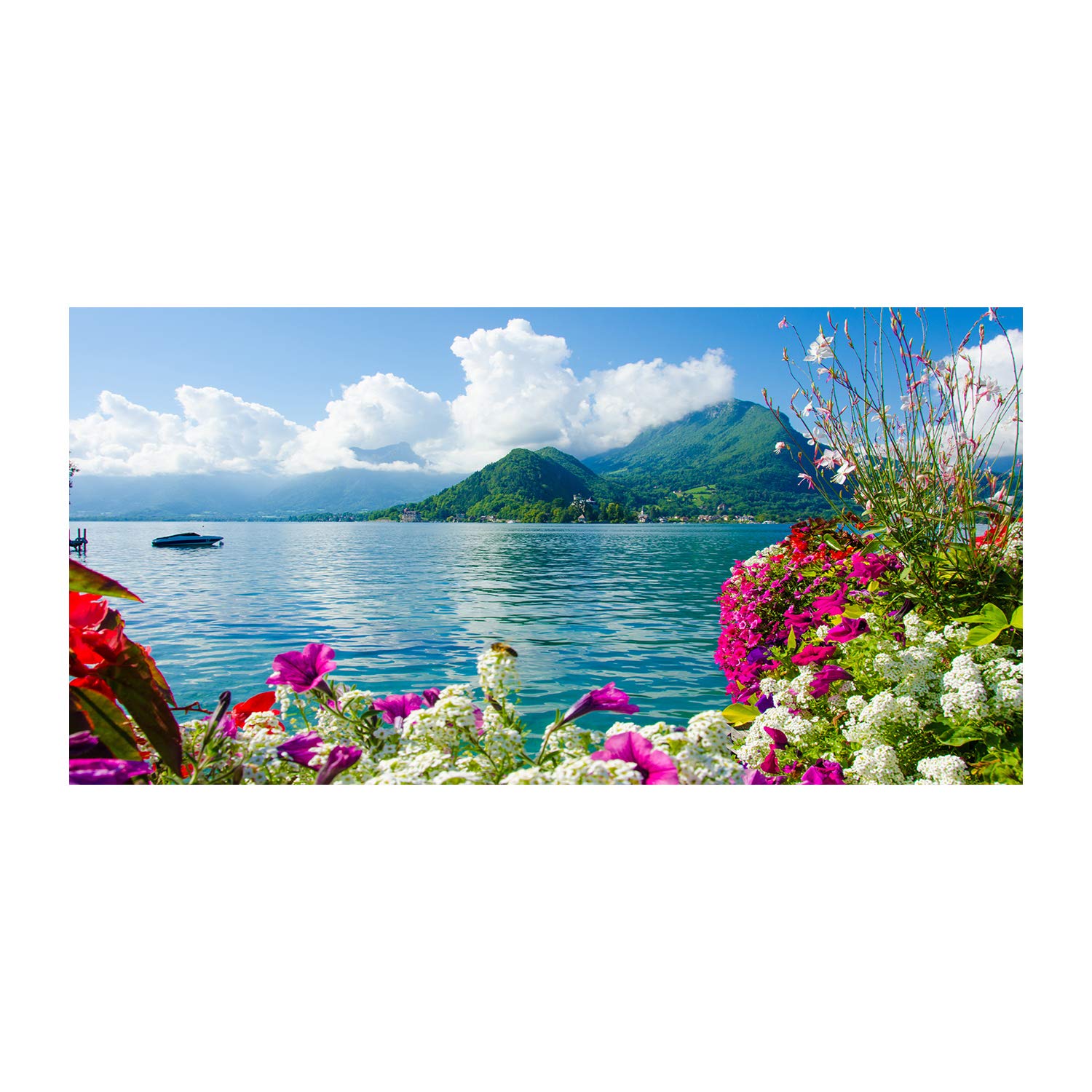 Tableau acrylique Flores en el Lago Tulup pour apaiser votre chambre