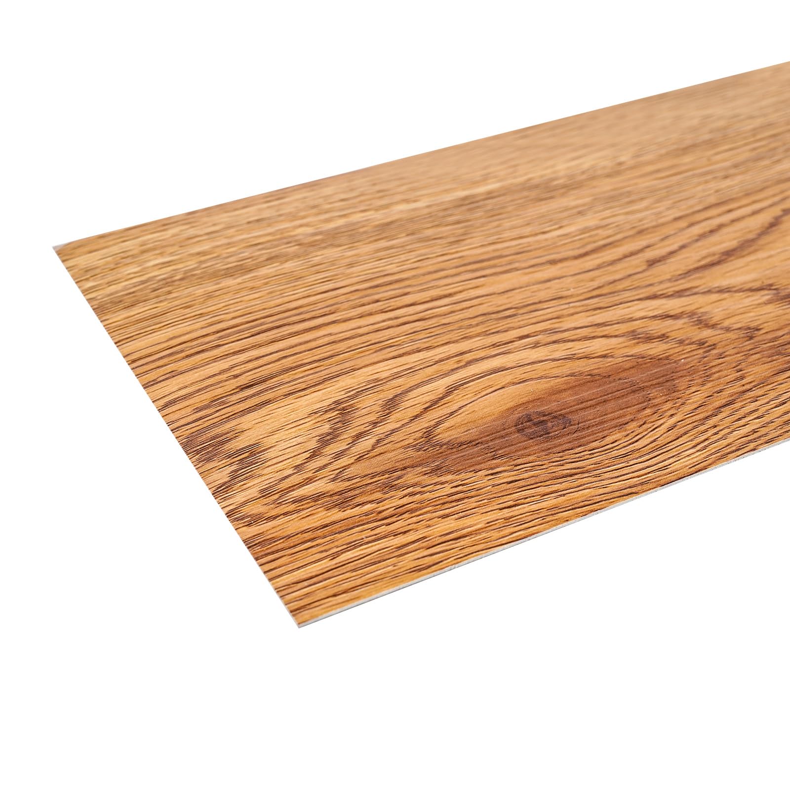 Adesivi autoadesivi per pavimento, in PVC, effetto legno, marrone, 36 pezzi