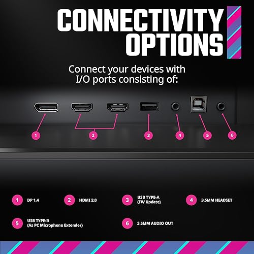 Vista 49 de Cooler Master Monitor curvo de 27 pulgadas sin marco 240Hz FHD 1920 x 1080 para computadora de escritorio, VA 8 bits con punto cuántico, 0.5 ms