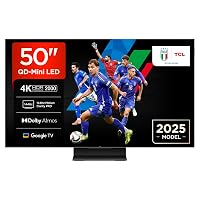 TCL 50Q7C 50” QLED TV 4K QD-Mini LED, HDR Premium 2000