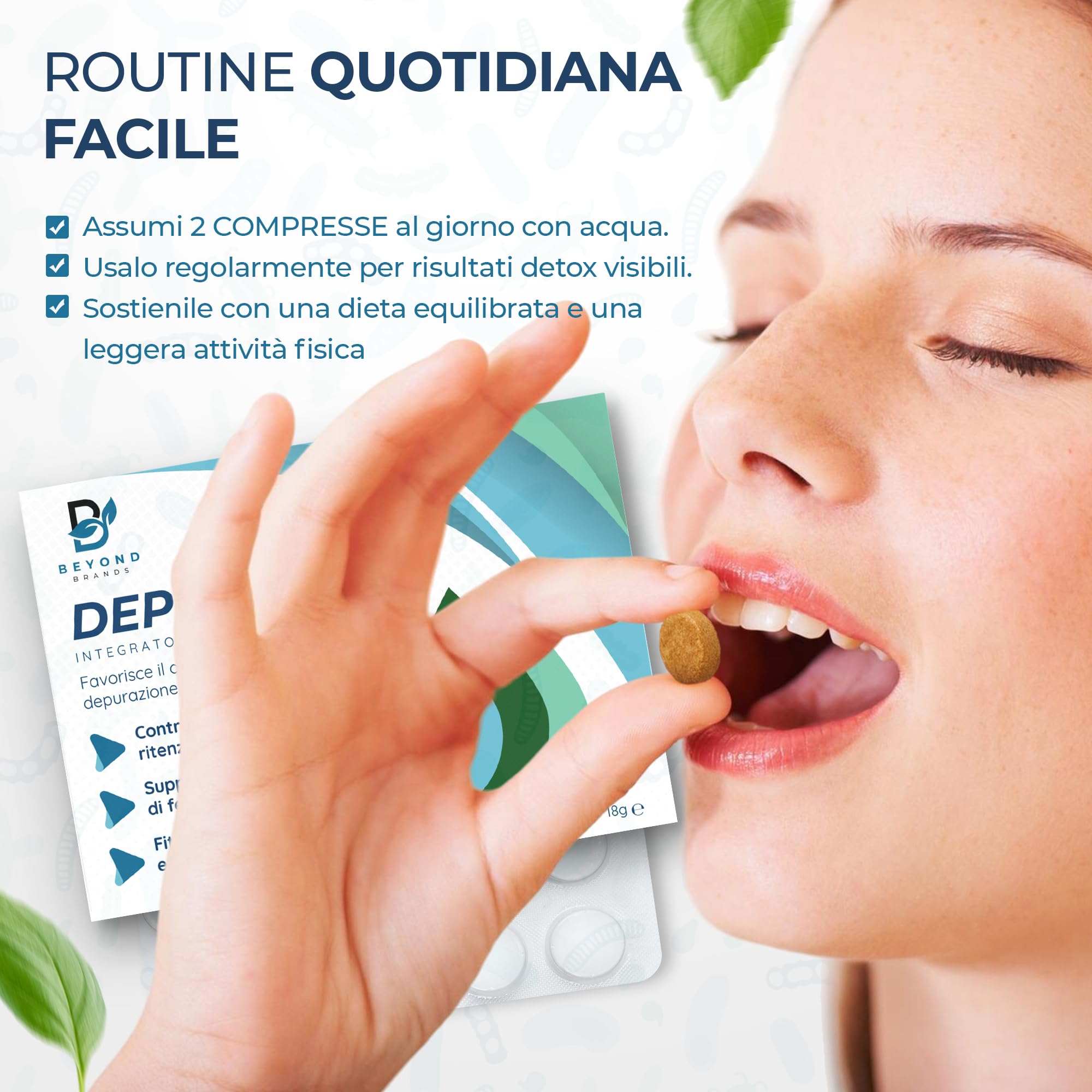 Detox Fegato ed Intestino Diuretico Drenante Forte con Bromelina Betulla Tarassaco Finocchio Centella Asiatica Orthosiphon Alta Efficacia e contro ritenzione Idrica Made in Italy