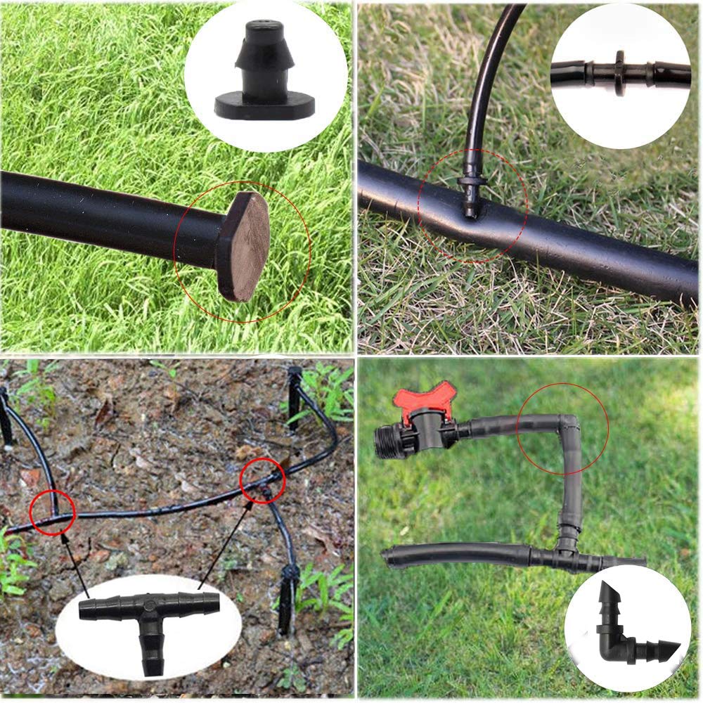 Nsiwem Gocciolatore Irrigazione Regolabile Irrigazione Tubo - Foto 9