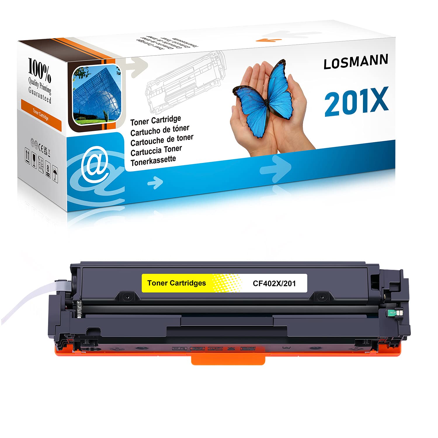 LeciRoba 201X CF400X for HP 201X 201A CF400X CF400A CF401X CF401A