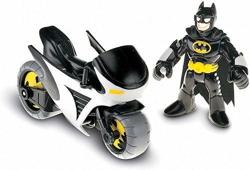 Miniatura 2 de Fisher-Price Imaginext DC Super Friends Batman y Batcycle