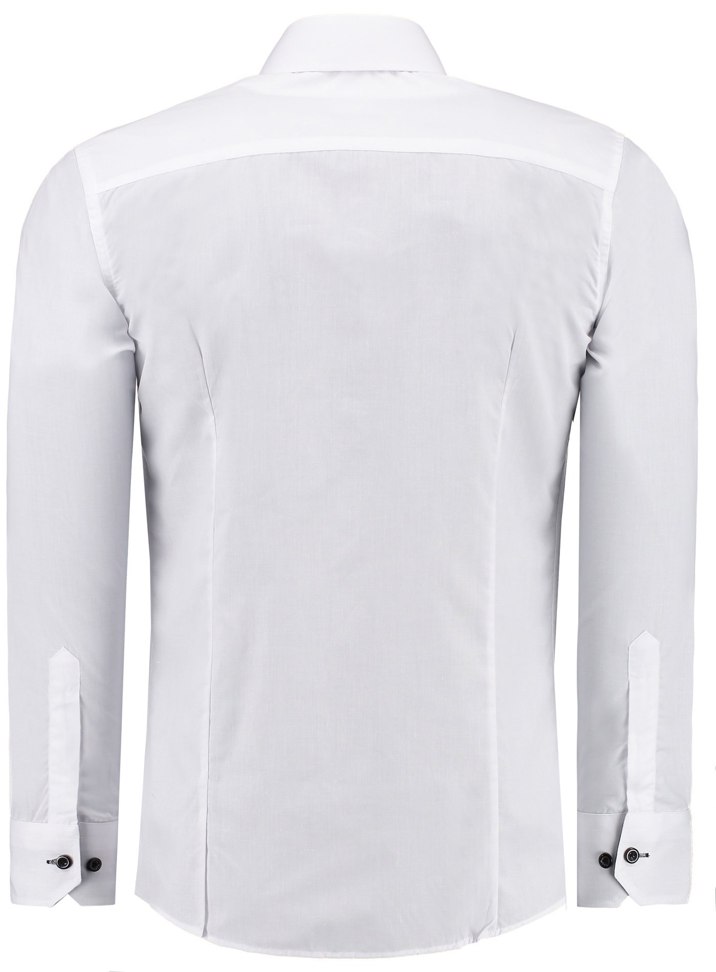 J'S FASHION Camicia da Uomo a Maniche Lunghe, Slim Fit, Facile da Stirare, Taglie UE: dalla S alla 6XL