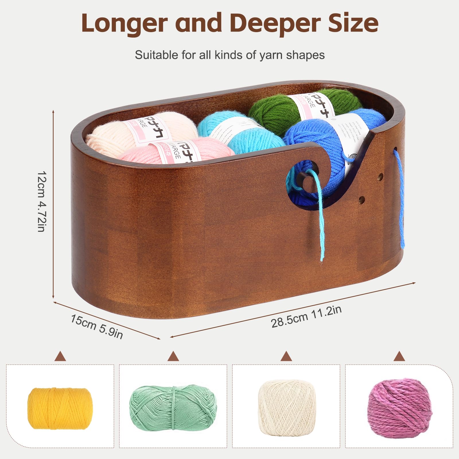 Reessy Yarn Bowl - Image 2