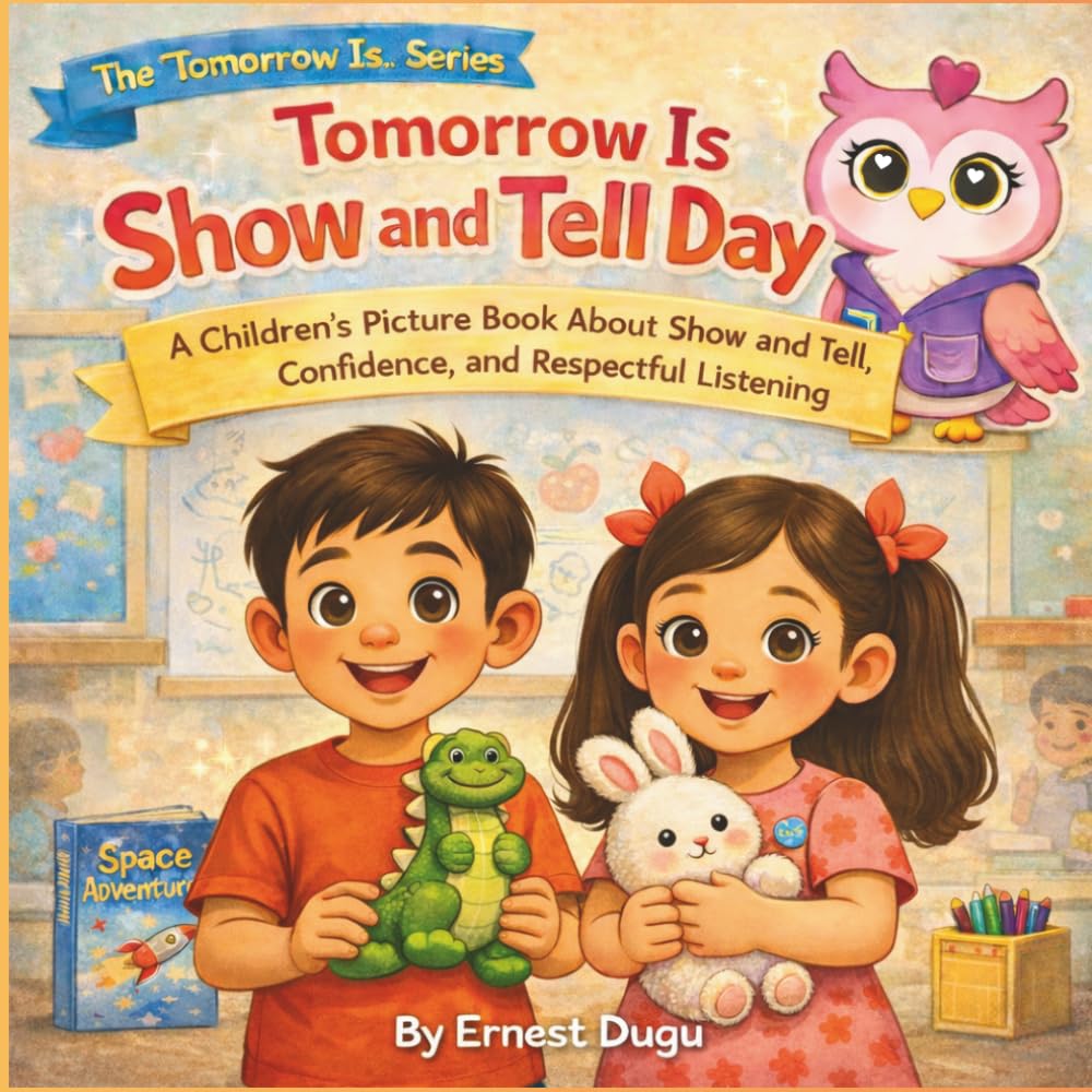Tomorrow Is Show and Tell Day: A Children's Picture Book About Show and Tell, Confidence, and Respectful Listening (The Tomorrow Is… Series)