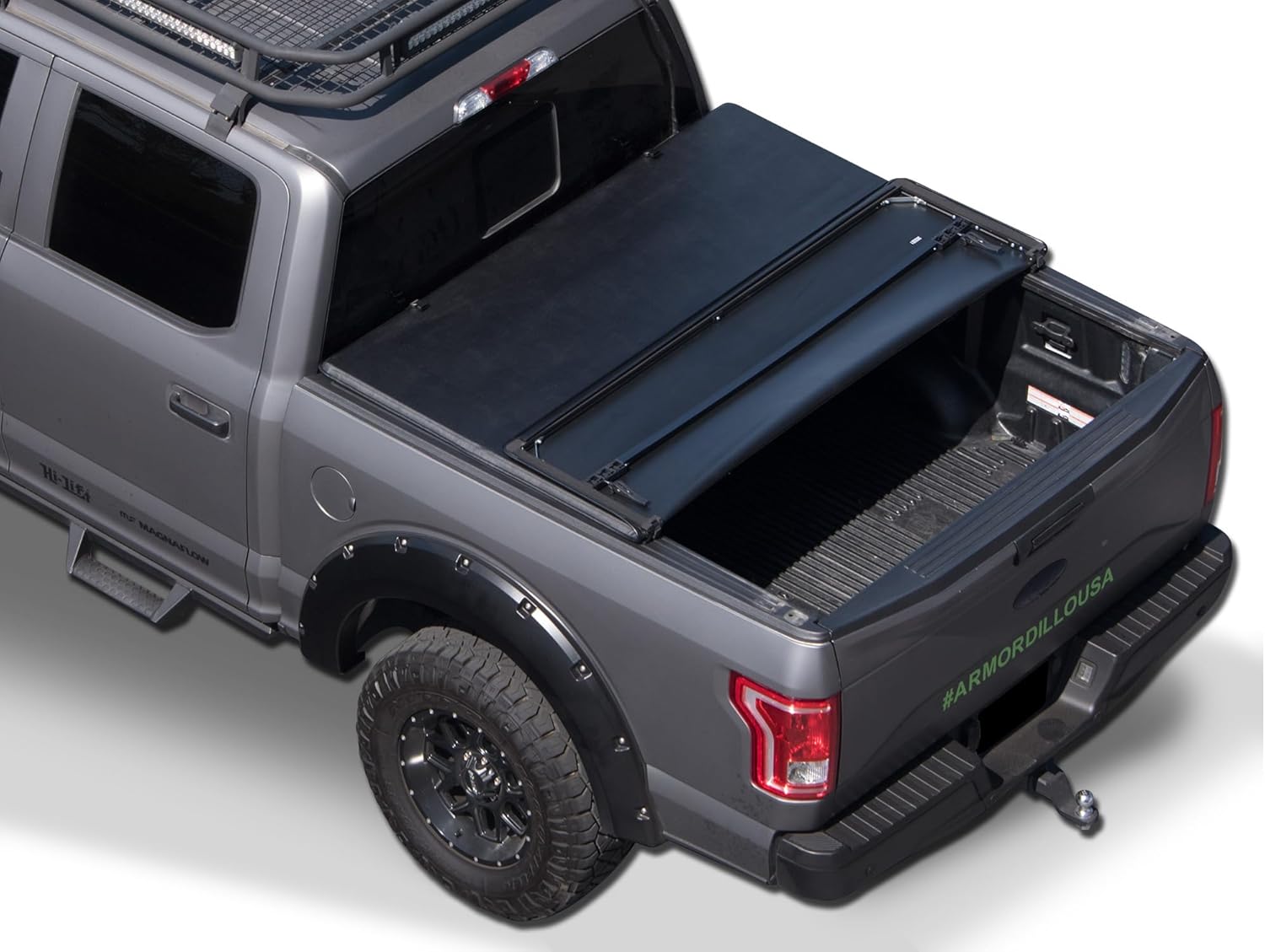Armordillo USA 8700440 CoveRex FS3 Series Soft Tri-Fold Truck Bed Tonneau Cover Fits 2004-2014 Ford F150 F-150/2006-2008 Lincoln Mark LT 5.5 Ft (66") Short Bed