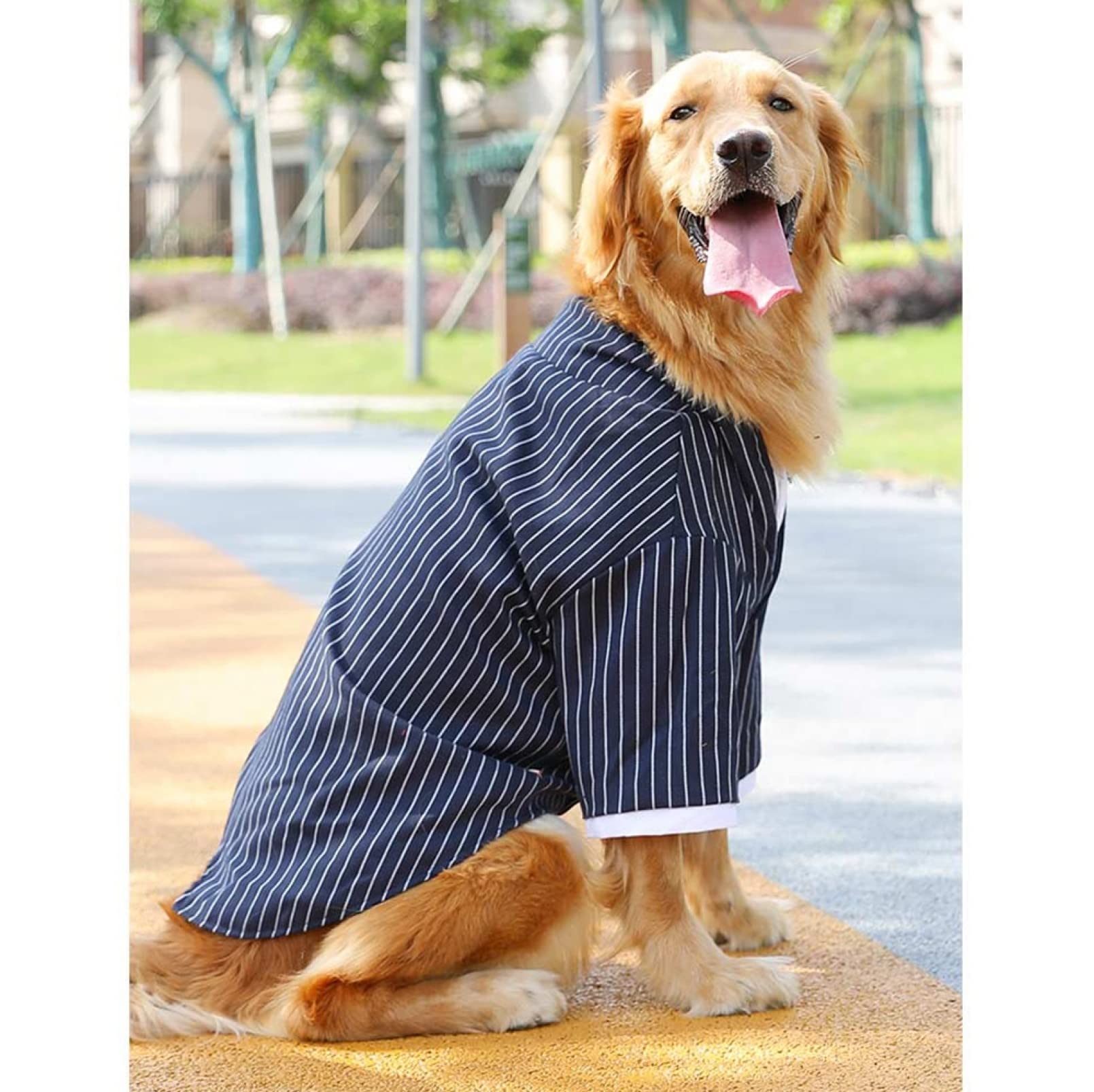 Amazon | 犬服 スーツ 大型犬の結婚式のスーツの服 大型犬の