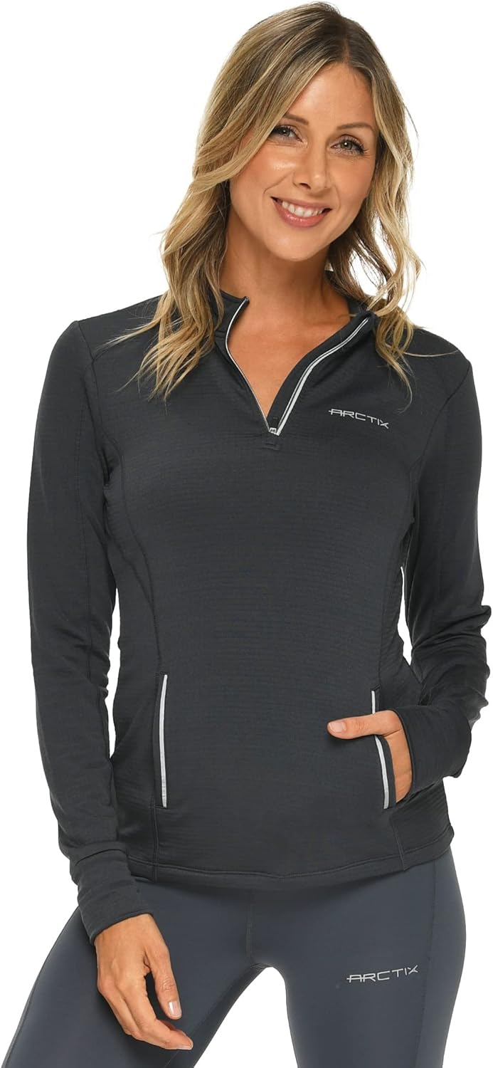Arctix Women's Dynamic 1/4-zip Base Layer Top