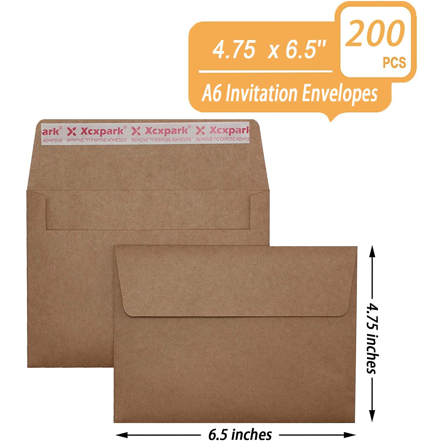 Xxcxpark Greeting Card Envelope