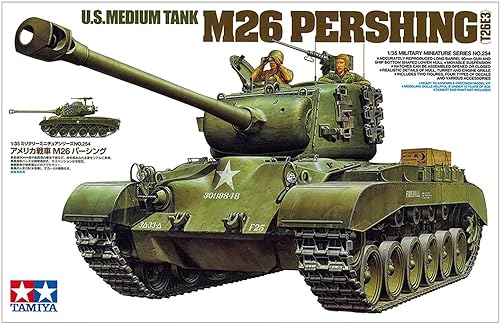 Miniatura 2 de Tamiya 35254 135 US tanque mediano M26 Pershing plástico modelo kit