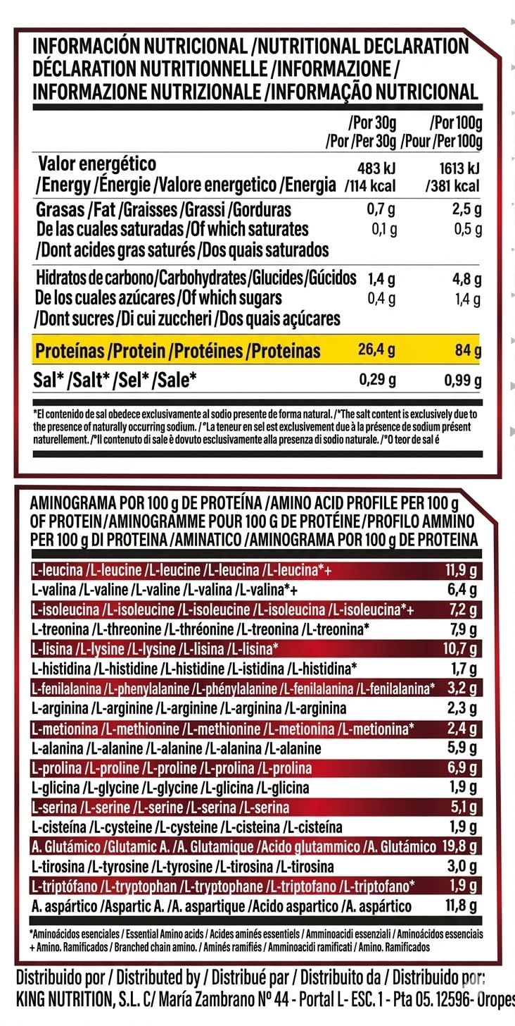 KING NUTRITION PRO ISOLATE 2KG FRESA