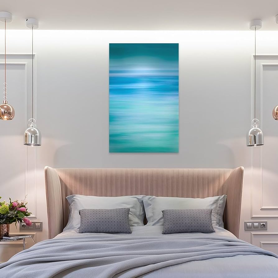 【週末限定割引中】海の絵画アート（ターコイズ、ダークブルー） 61m-KtRbVDL._UF350,350_QL50_.jpg