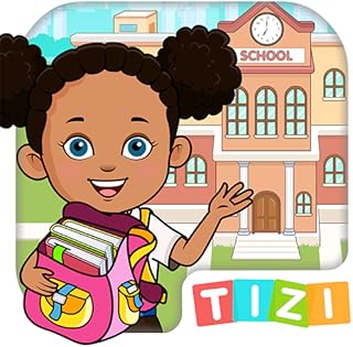 My School Games: Tizi Town School Life for Kids Free