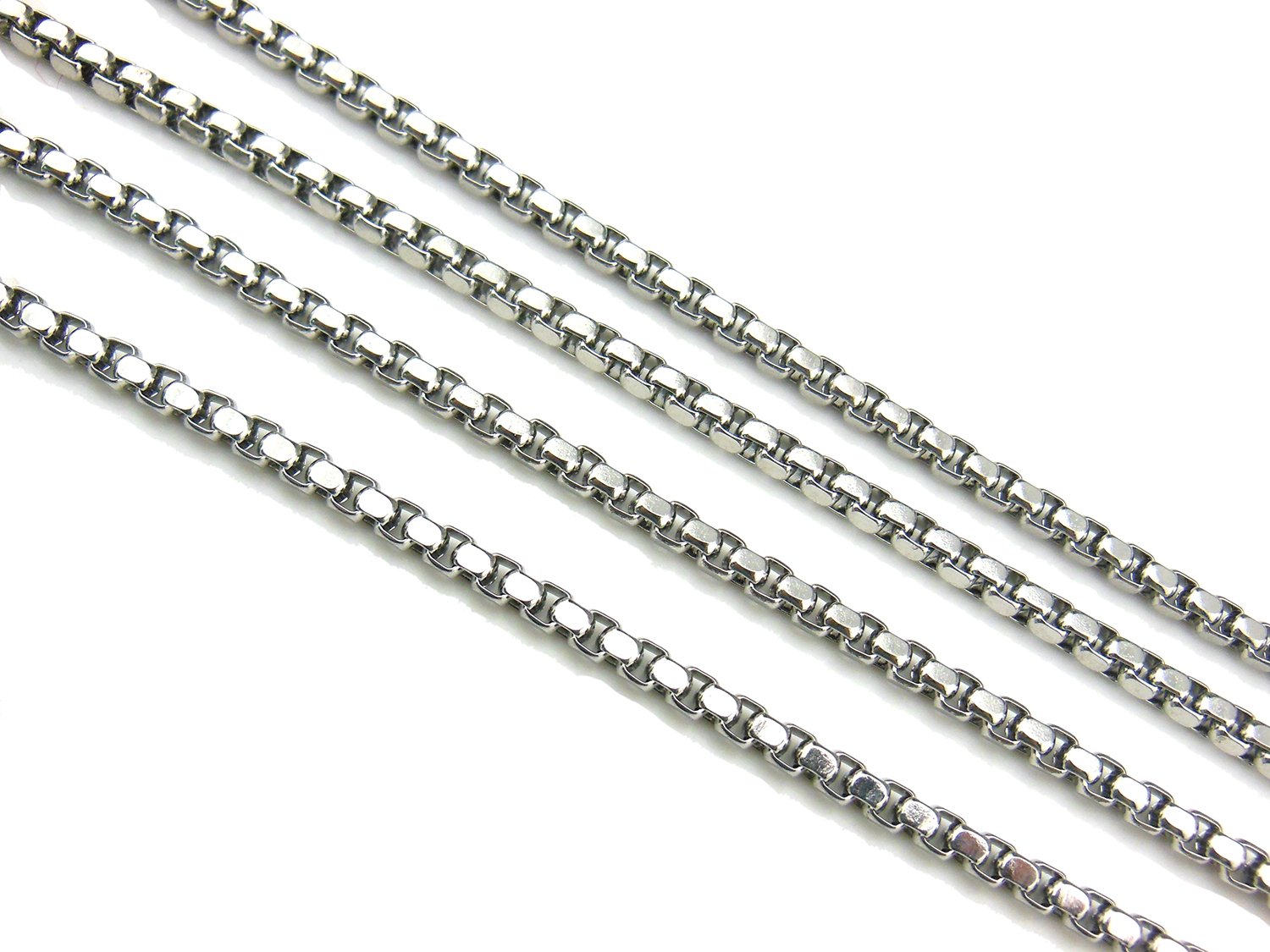 Catena In Acciaio Inox Per Gioielli Fai Da Te - Senza Nichel, Rotolo Per Bracciali E Collane (SC-1031)
