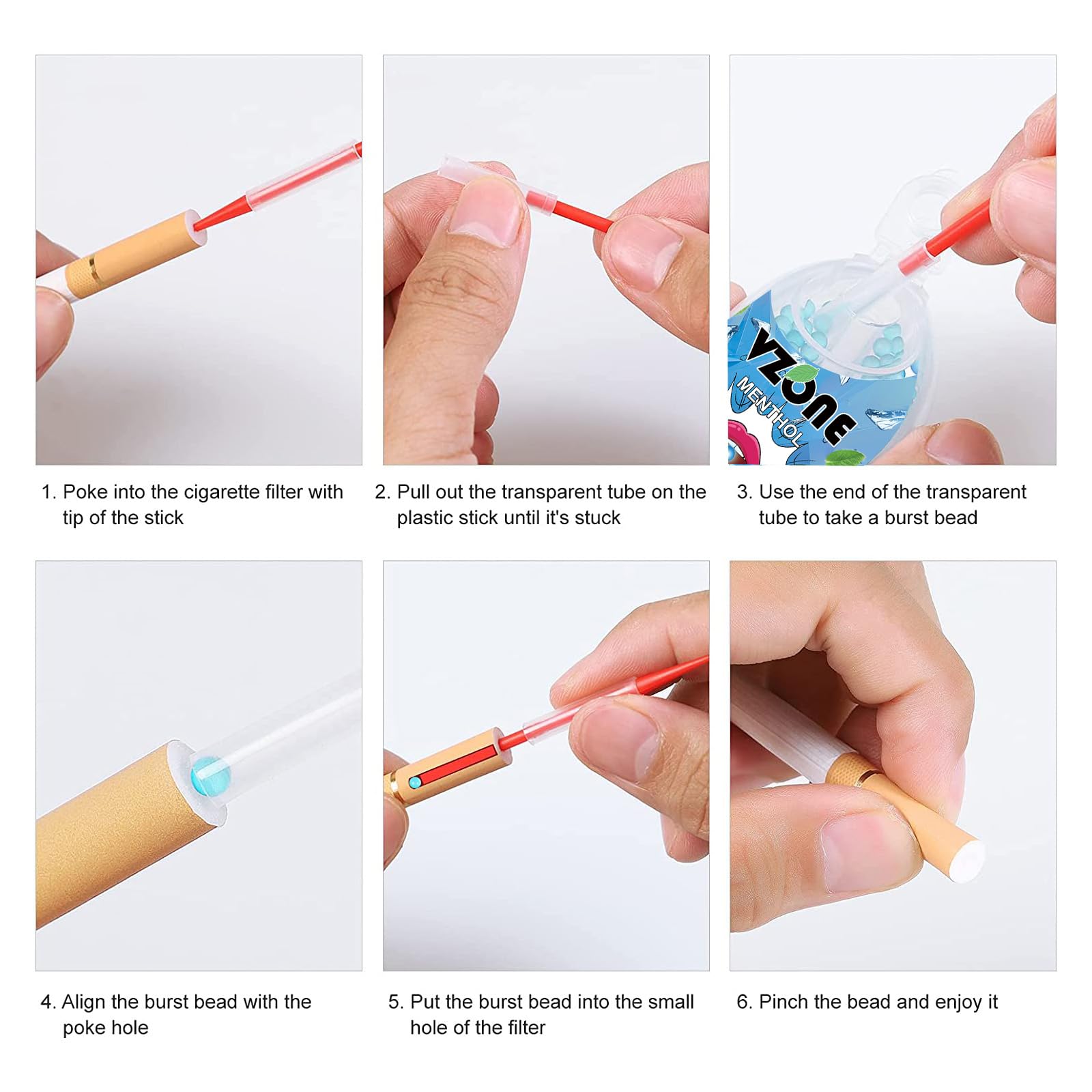 cigarette filters with menthol ball Menthol Balls For Cigarettes 200 Crushballs For Menthol Filter Tips - Easy  To Use Applicator Included - Menthol Crushballs For Cigarettes For  Flavoured Filter Tips