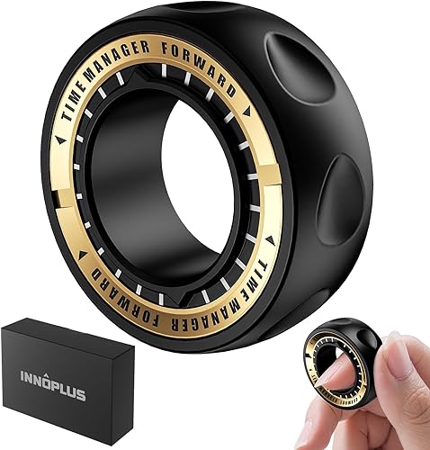 Miniatura 10 de INNÔPLUS Fidget Spinner, resistente acero inoxidable construcción de metal Fidget Spinners, mano Fidget Spinners, ofrece tiempos de giro suaves