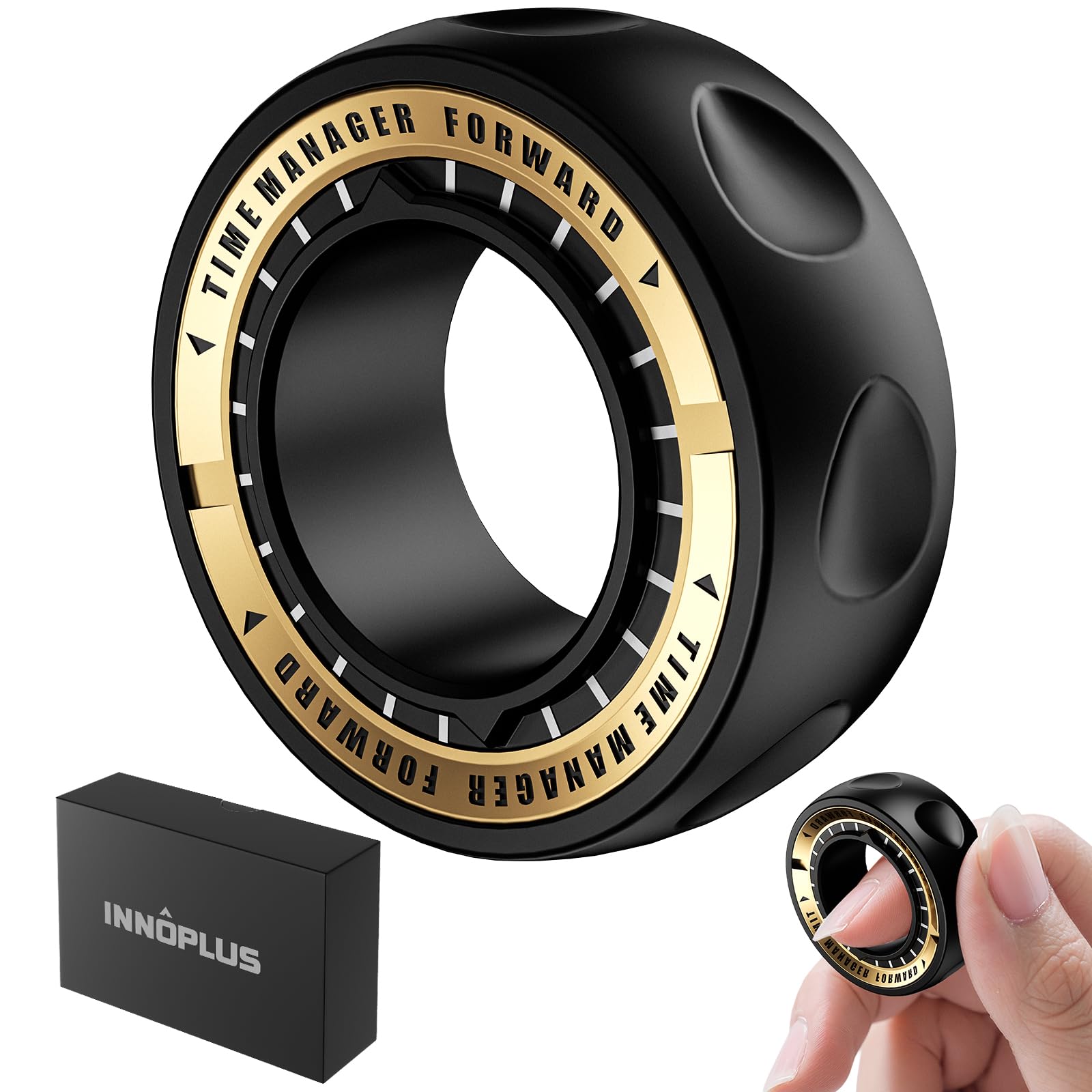 Premium Magnetic Fidget Ring Toy,Fidget Spinner for Stress Relief